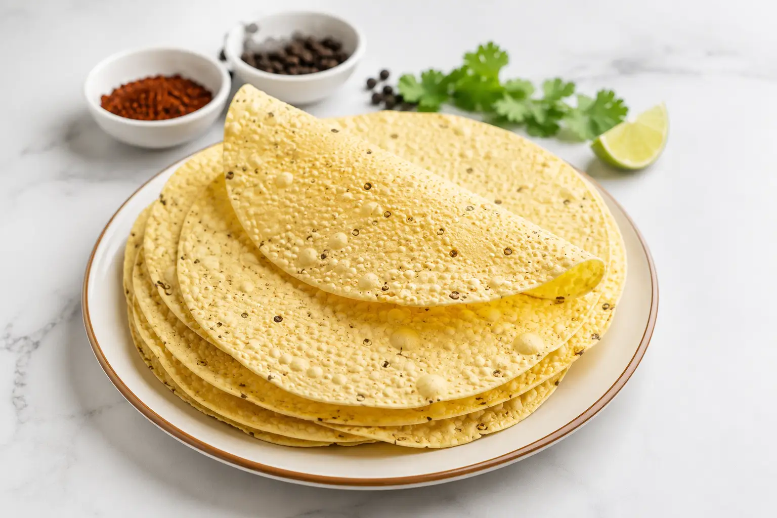 How to import papad in UAE from India step by step export process