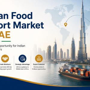 Indian frozen food export UAE - cold chain refrigerated cargo container ready for Gulf shipment